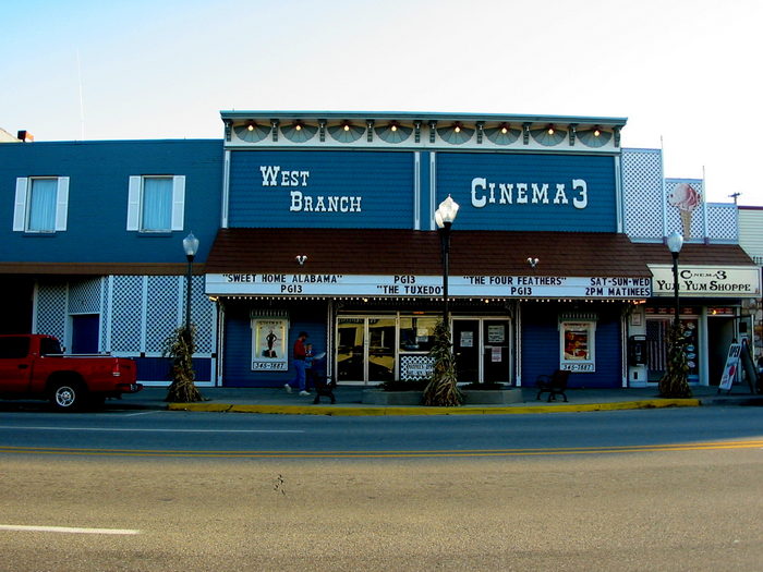 West Branch Cinema - OCTOBER 2002